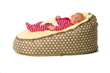 Baby Bean Bag Chair Washable Pre Filled Love Hearts Unisex Bouncer + 2 Covers Regenhoes voor wipstoel price
