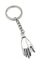 Schlüsselanhänger Handschuh Hand Finger silber Anhänger Keychain Unisex Handschoenen price