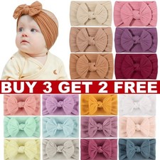 Baby Rabbit Headbands Elastic Bowknot Hair Band Girls Bow-knot Newborn Bows New Baby haarband price