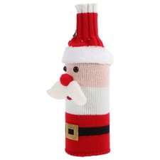 Knitting Bottle Sleeve Decorative Cover Handmade Holiday Sweater Decoratieve fles price