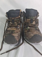 Ozark Trail Outdoor and Equipment Camo Boys Boots Size 13 Lace Up Hiking Hunting Jongens laarzen price