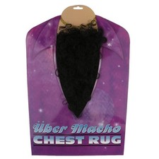 Novelty 70s Hairy Chest Wig Fancy Dress Mens Costume Prop Heren Costume price