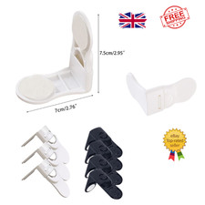 Baby Safety Drawer Lock Child Proof Cabinet Anti Pinch White UK Babyladeslot price