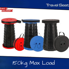 Folding Stool Portable Telescopic Chair Travel Camping Fishing Collapsible Stool Folding Stool price