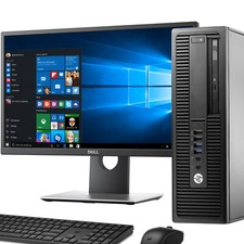 FAST COMPUTER i5 6th QUAD Wi-Fi DESKTOP PC & TFT SET 16GB WINDOWS 10 SSD & HDD Desktop Computer price