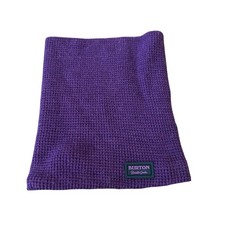 Burton Purple Thermal Knit Neck Warmer Womens One Size Dames nekwarmer price
