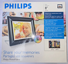 Philips 8FF3FPB 8 inch LCD  PhotoFrame Boxed Digital Photo Frame built in alarm Digitale Photo Frames price