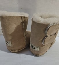 UGG Boots Baby Size Medium 7-12 months Beige Suede Fur Lined Baby Booties Shoes Unisex kinder babyschoentjes price