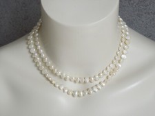 Pearl Bead Necklace Endless Chain Beads 43.1 g/ca.78 cm Pearl Ketting price