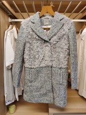 NEXT GIRLS OVERCOAT JACKET KIDS AGE 11-12YRS GREY BUTTON UP WOOL BLEND SCHOOL Meisjes overjas price