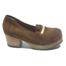 DA BENE Womens Brown Suede Platform Heeled Shoes UK 6 Comfortable Stylish Platform Schoenen price
