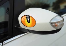 2x Aufkleber Katzen Augen 3D Auto Spiegel Sticker Waschstrassenfest UV-Beständig Sticker Spiegel price