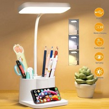 Dimmable LED Desk Light Touch Sensor Table Bedside Reading Lamp USB Rechargeable Kantoor Bureau Lamp price