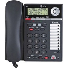 AT&T 993 2 Line Office Business CID Speakerphone Conference Headset Jack Phone Conference telefoons price
