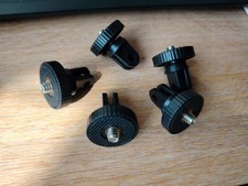 5pcs 1/4" Tripod Mount Adapter For GoPro Hero 3-12 + 4K Action Cameras Insta 360 Actioncamera's price