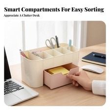 Multi-Compartment Drawer unit adaptable Desktop Organizer for Desk, Dorm Room Kantoor Drawer Unit price
