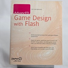 Advanced Game Design with Flash AS3.0 Code Tile-Based Games Vector Math Computer & Programming Onderwijs Software price