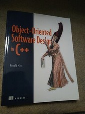 Object-Oriented Software Design in C++ by Ronald Mak 9781633439504 (Paperback) Computer & Programming Onderwijs Software price