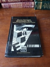 1993 MAKING SOFTWARE MEASUREMENT WORK project management PROGRAMMING Vintage HC Computer & Programming Onderwijs Software price