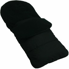 Universal Footmuff Fleece Pushchair Stroller Buggy Car seat Plain / Black Kinderwagen-Kinderwagen voetenzak price