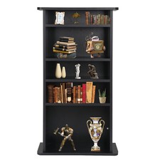 Multimedia-Storage Cabinet 5-Shelf Bookcase CD DVD Organizer Stand Bookshelf CD - DVD Plank / Unit / Kast price