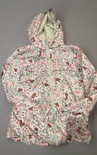 H&M Girls Raincoat; Floral Design With Light Green Lining; Size 8/10 Meisjes regenjas price