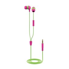 Trust Kinder Kopfhörer 3.5mm Kabel Pink Grün In-Ear Headset mit Mikrofon für Kin Kinder koptelefoons price