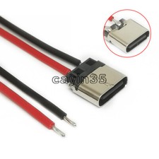 5PCS Type-C USB 2P Welding Wire Female Connector Cable For Mobile Phone Charging Mobiele telefoonkabel price
