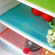 4x EVA Fridge Liner Mats Waterproof Washable Kitchen Shelf Drawer Protector Pad Drawer Plank price