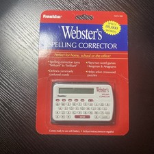 1998 Franklin Websters Spelling Corrector NCS-100 Spell Checker Words Sealed NEW Electronic woordenboeken price
