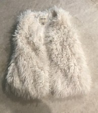 Cherokee White Faux Fur Girls Vest Size XS (4-5) Meisjes vest price