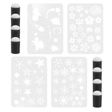 Finger Face Paint Sponges Reusable Craft Ink Daubers Kit Painting Gezichts- & vingerverf price