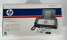 HP 640 Plain Paper Inkjet Fax Machine CB782A New Factory Sealed NOS Fax Machine price