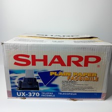 SHARP UX-370 TELEFAX FAX PHONE MACHINE - V.RARE - NEW IN BOX Fax Machine price