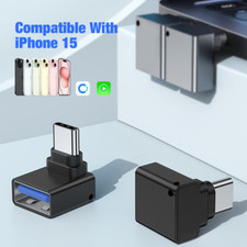 90 Degree USB C to USB A Adapter Type C Connector for iPhone 15 Plus Converter Mobiele telefoon converter - adapter price
