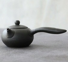 150ml Black Ceramic Kyusu Teapot Kettle Tea Pot Chinese Kung Fu Tea Pottery Sets Thee / Teapot Sets price