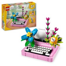 LEGO Creator 3in1 Typemachine met bloemen speelgoed, bouw om tot een keytar of e Legos (Building Speelgoed) price