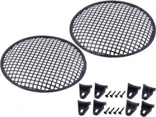 Car Stereo Sub Subwoofer speaker Covers New Metal Mesh Covers 10" Inch 250mm Auto luidsprekers & Subwoofer price
