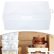 Plastic Storage Box Transparent With Lid Collection Container Organiser Opbergen Containers price