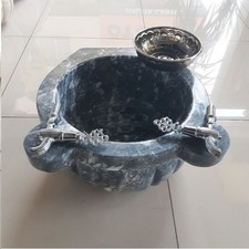 Bath Marble Basin Lavour Black Turkish Hammam Stoup Bathroom Set Turks toilet price