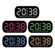LED Digital Alarm Clock 5 Level Adjustable Light for Office NightStand Shelf Kantoor nachtkastje price