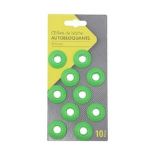 Green Plastic Air Eye Buttons 10pcs for Tents Tarps Bags Curtains and Clothing Lucht Curtains price