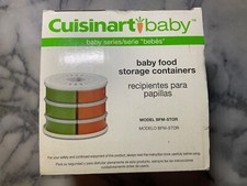 Cuisinart Baby Food Containers compatible w/ Cuisinart baby food maker - New Baby Voeding price