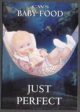 Modern Postcard: CWS BABY FOOD - Just Perfect! - Retro Advert (Opie 01OC03) Baby Voeding price