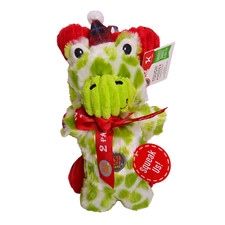 Charming Pet  Snuggle Babies Holiday Squeaker Frog And  Bone Plush Dog Toys - 9" Baby Speelgoed price