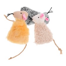 3 Pcs Cat Simulation Toy Baby Interactive Toys for Indoor Cats Plush Baby Speelgoed price