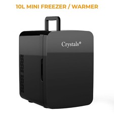 10L Mini Fridge Table Top Electric Cooler Portable Bedroom Ice Box Office Car UK Auto Refrigerator price
