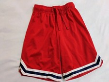 OshKosh Boys Mesh Basketball Shorts Size 7 Red Athletic Drawstring Trim Graphic Jongens shorts price