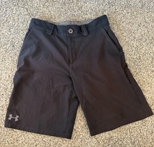Under Armour Boys Golf Shorts, Size Youth M, Black Jongens shorts price