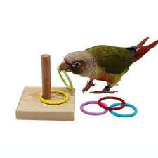 Bird Training Ring Toy Parrot Educational Toys Training Interactive Bird Supplie Educational Speelgoed price